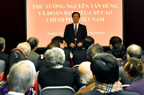 Le PM Nguyên Tân Dung a débuté sa visite en France - ảnh 1